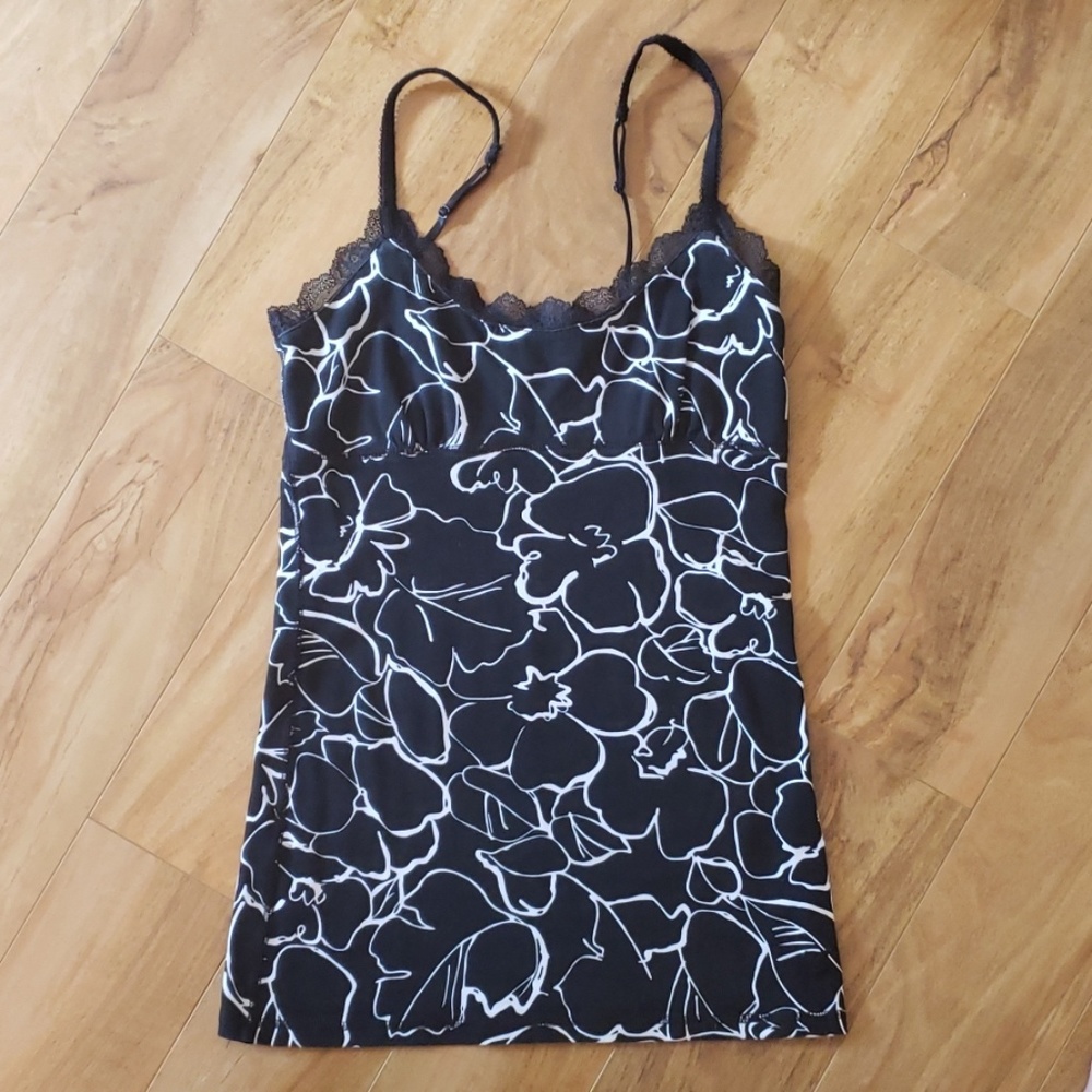 American Eagle shelf bra stretchy tank top M